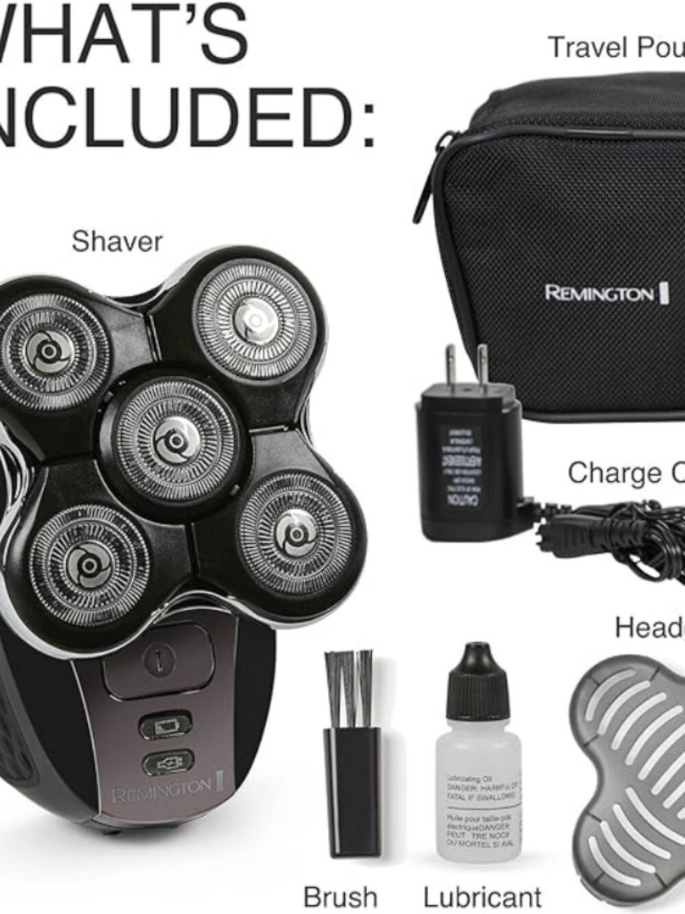 Remington Balder Pro XR7000 Head Shaver for Bald Men, Cordless Electric Razor